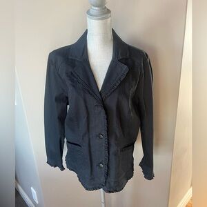 Denver Hayes Classic Black-Jean Jacket